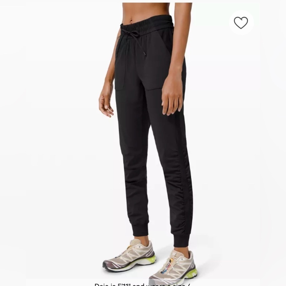 Lululemon Women's Dance Studio Joggers Black Size 6 Yoga Running Pants - Picture 4 of 9